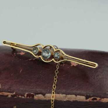 15ct gold brooch 4