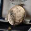 gold vintage photo locket 1
