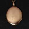 gold vintage photo locket 2