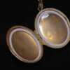 gold vintage photo locket 3