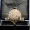 gold vintage photo locket 4