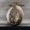 gold vintage photo locket 6